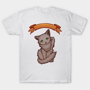 Kitty Final Boss Illustration T-Shirt